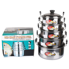 American Style Stainless Steel Cooking Ware Set